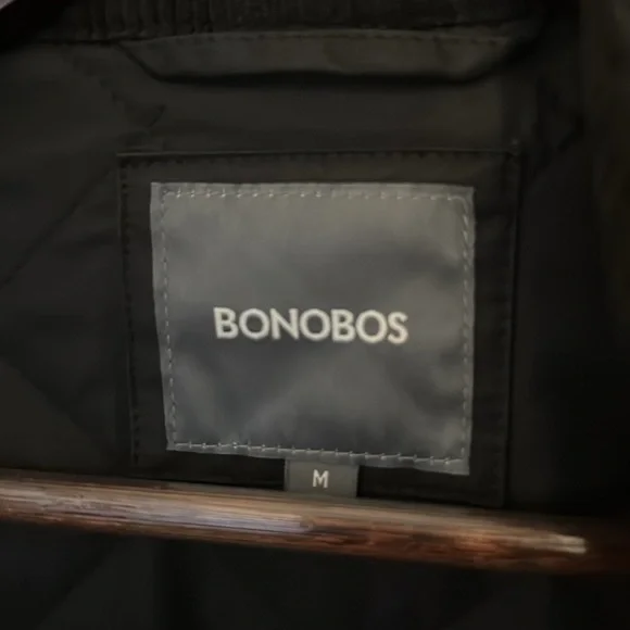 Bonobos Banff Quilted Jacket Black Medium